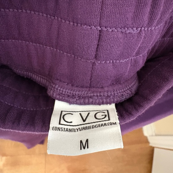 CVG Rest Day Sweatpants Purple Medium - Picture 6 of 9